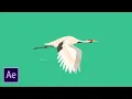 Bird Fly Animation After Effects Tutorial