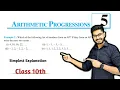 Class - 10 Chapter 5 Example 2 Of Ex 5 1 Arithmetic Progression By Rajeev Kumar
