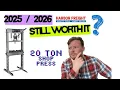 Still worth it Harbor Freight Shop Press in