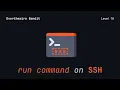 How I bypassed a logout script on a remote machine Overthewire bandit18