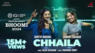 chhaila shreya ghoshal x sunidhi chauhan salim sulaiman shraddha pandit bhoomi 2024