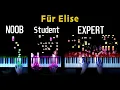 Download Lagu 5 Levels of Für Elise (Piano)