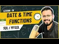 Date Time Functions in Types of SQL Functions Examples DATE - FORMAT DATE