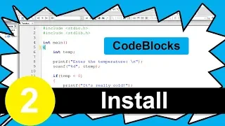 C Tutorial - How to Install CodeBlocks C IDE