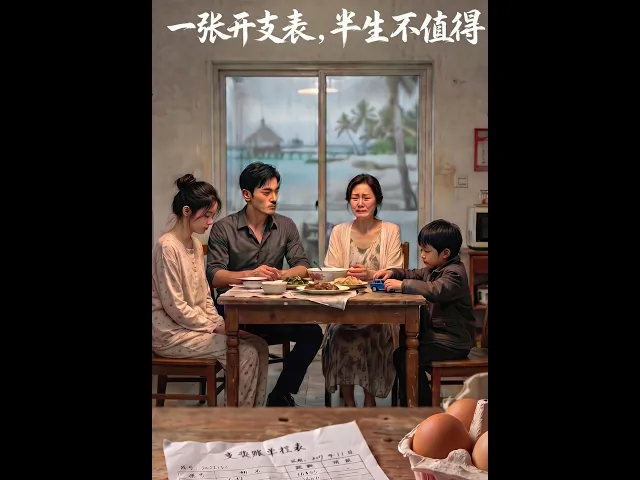 一张开支表，半生不值得
