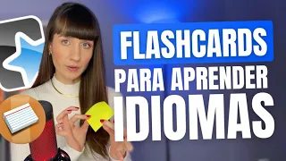 FLASHCARDS PARA APRENDER IDIOMAS (como fazer)