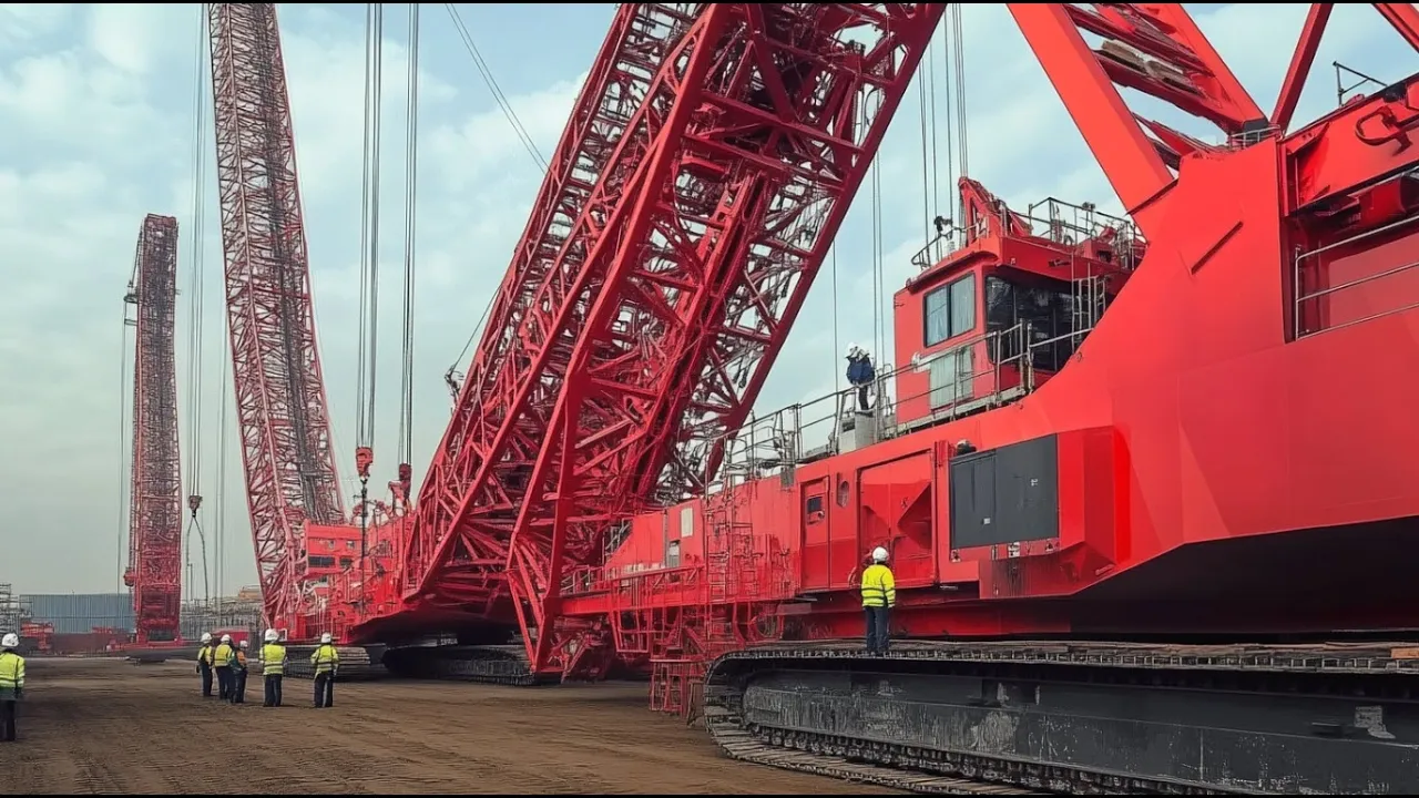 Discover the World's Most Powerful Machines in Heavy Transport, Cargo Loading, and Port Logistics