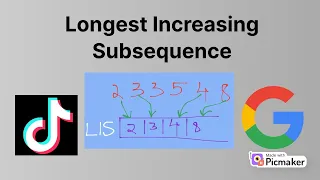 FAANG Coding Interview Question - Longest Increasing Subsequence
