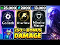 25 000 HP 2 000 AP Ryze 250 Bonus Ability Damage ARAM Mayhem