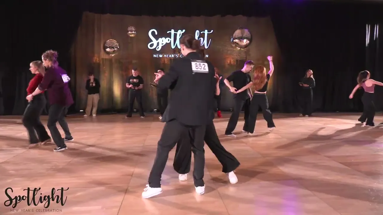 Spotlgiht New Year's Celebration 2025/2026 Intermediate Strictly Swing