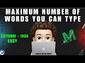 Maximum Number of Words You Can Type Simple Approach Leetcode 1935 codestorywithMIK