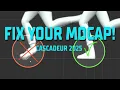 Fix Mocap in Cascadeur 2025 Interval Edit Mode