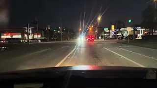 Driving on sw 74 st sw 97 av at CVS Pharmacy in the Sunset FL area on a Monday morning