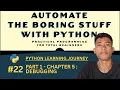 PART I PROGRAMMING FUNDAMENTALS CHAPTER 5 DEBUGGING