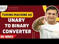 13 6 Turing Machine as unary to binary converter truing machine as transducer