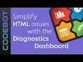 CodeBOT app Diagnostics Dashboard