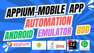 2026 Appium Mobile App Automation Testing Android Emulator BDD Cucumber