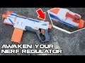 FIXING THE NERF REGULATOR Easy drop-in mod kit tutorial Walcom S7