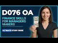 How to Pass WGU D076 OA Exam on First Attempt Full Study Plan