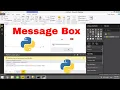 Power BI - Pop-up Message Box to Users with Python
