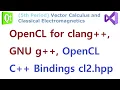 100 - SETUP OpenCL for clang GNU g On Windows OpenCL C Bindings cl2 hpp