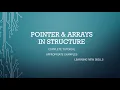 Pointer and Arrays in structure