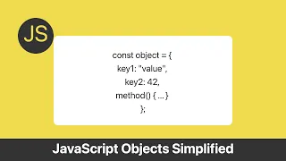JavaScript Objects Simplified The Essential Guide Object methods coding tutorial