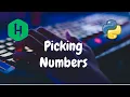 28 - Picking Numbers Implementation Hackerrank Solution Python