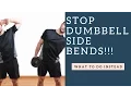 STOP Doing Dumbbell Side Bends Do This Oblique Exercise Instead
