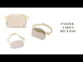 Pander Unisex Belt Bag Fanny Pack Crossbody