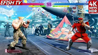 Guile Vs M Bison Hardest AI Street Fighter 6 