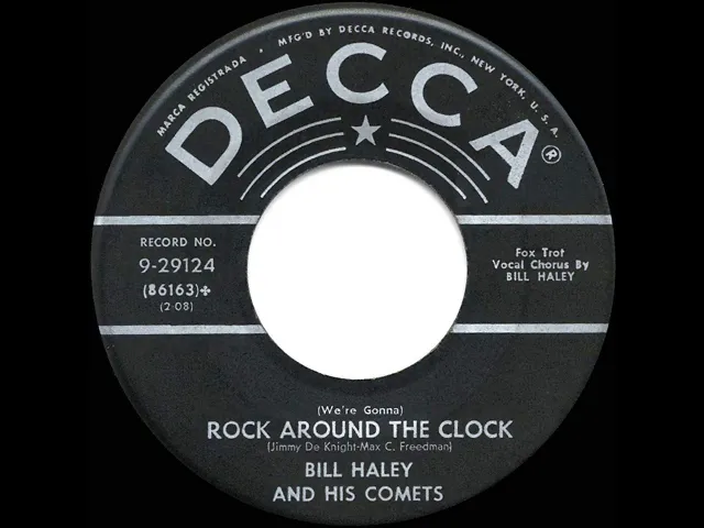 1955 HITS ARCHIVE: Rock Around The Clock - Bill Haley & His Comets (a #1 record)