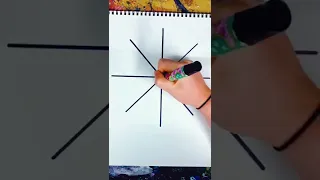 2 ways to draw spider webs