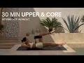 Lagu 30 MIN UPPER BODY \u0026 CORE WITH BAND | Intermediate Body Weight Workout | Pilates Workout