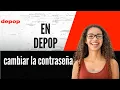 How to change your password on Depop