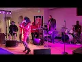 Jean Carne singing "Closer Than Close", backed by The Unit Band at Wine Down Wednesdays.