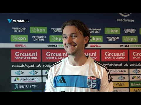 Ody Velanas over het gelijke spel van PEC Zwolle