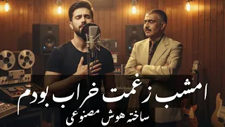 وقتی هوش مصنوعی برای آهنگ استاد ساربان ویدیو می سازد اجرای جدید با شعری کاملا متفاوت 