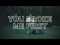 Tate McRae – you broke me first (Live Performance) | Artist on the Rise