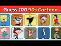 Guess 100 American 90s Cartoon Characters Guess The Cartoon Character Challenge