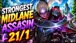 ENEMY ZED BANNED FOR INTING - ASSASIN DIANA BUILD