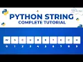 Python String Tutorial What is String in Python How to use Strings Python Tutorial
