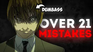 Light Yagami Was Never Smart Every Dumb Mistake in Death Note Complete KIRA vs L Story