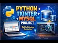 Library Management System in Python MySQL Tkinter Full Demo 2026 Free Code