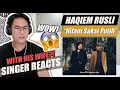 Lagu Haqiem Rusli - Hitam Saksi Putih (Official Music Video) | SINGER REACTION