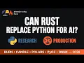 Rust for in 2026 Can It Replace Python Burn Candle Polars PyO3