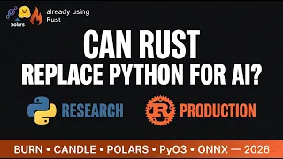 Rust for in 2026 Can It Replace Python Burn Candle Polars PyO3