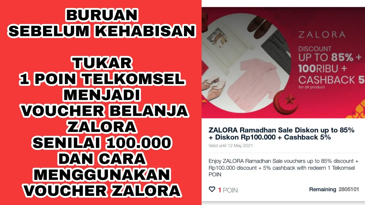 Berburu Kode Voucher di ZALORA, Untung Banyak!