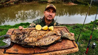 2 días de Pesca y cocina, Cómo pescar carpa "Carpfishing" PESCA URBANA