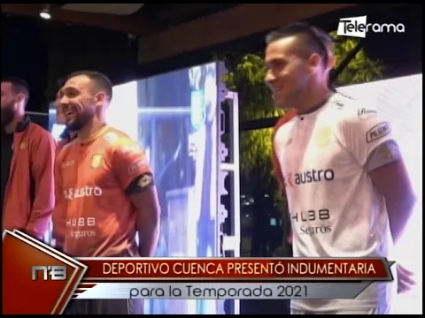 Deportivo Cuenca presentó indumentaria para la temporada 2021